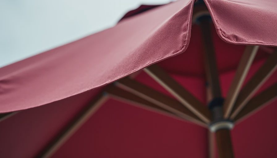 Illustration for best beach umbrellas