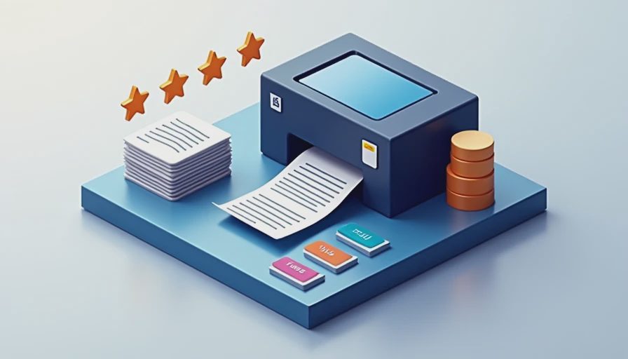 Visual context for best color laser printers