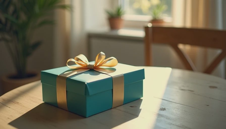 Visual context for gift for new dad from wife